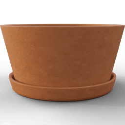 Pot Classic circular clay B