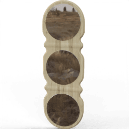 Mirror Curved tripple circular