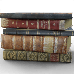 Books Stack old E