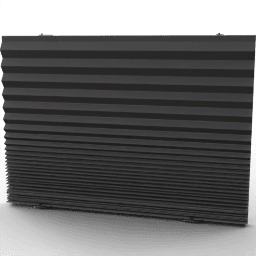 Blind Pleated Ava partialy open