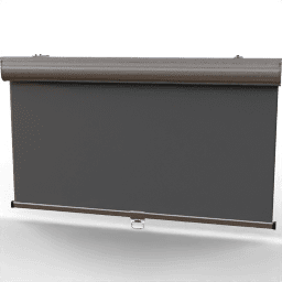 Blinds Tretur covered partialy open