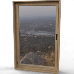 Window Nopi single full glass