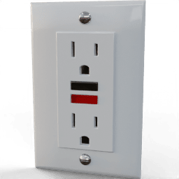 Plug Type B GFCI double