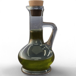 Oil Olive decorative glass
