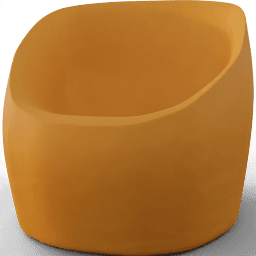 Armchair Egg leather suede