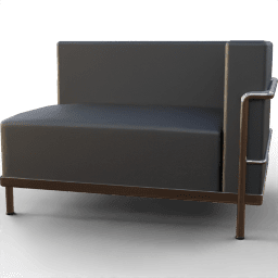Armchair LC3 corner