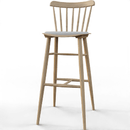 Chair Bar Ironica wooden