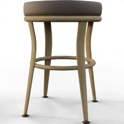 Chair Bar round wooden