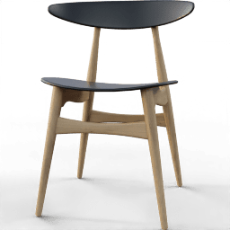 Chair Dining scandinavian wood plastic seating
