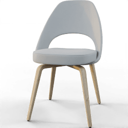 Chair Dining upholstered egg fabric