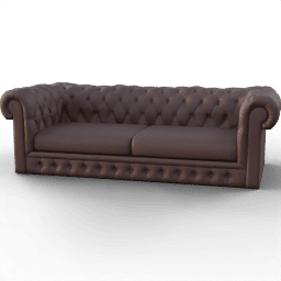 Sofa 2seat diamond pattern