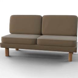 Sofa 2Seat Upholstered A