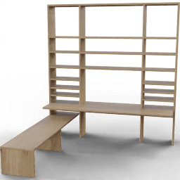 Shelf Table wooden