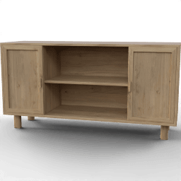 Sideboard Echo open two cabinets