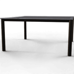 Table Coffee metal glass rectangular B