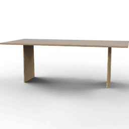 Table Dining minimalistic rectangular