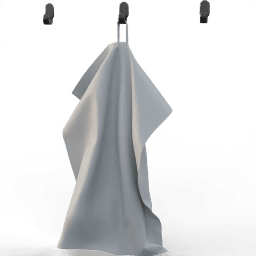 Towel hanger 3hooks towel