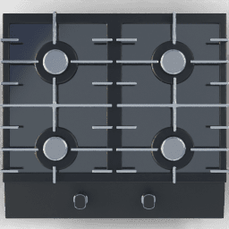 Stovetop 4burner gas