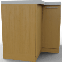 Cabinet Base Alba corner large