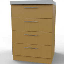 Cabinet Base Alba drawers large
