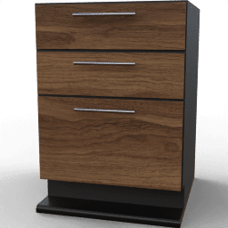 Cabinet Base Kara drawers