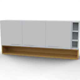 Cabinet Wall Alba triple