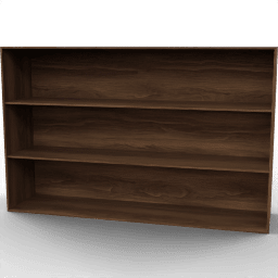 Cabinet Wall Chalet shelves single
