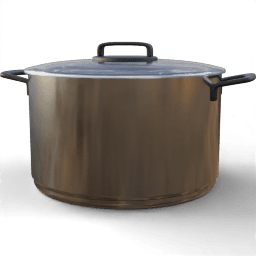 Cookware Aura pot small handles lid