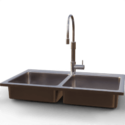 Sink Double chrome