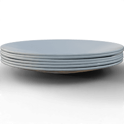 Dinnerware Zimax plate stacked