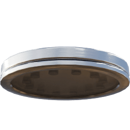 Lamp Ceiling downlight mittled metal