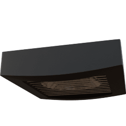 Lamp Ceiling downlight rectangular A