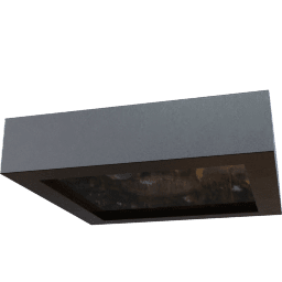 Lamp Ceiling downlight rectangular B