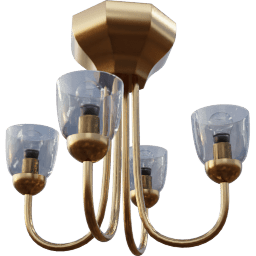 Lamp Ceiling hanging chandelier 4shade