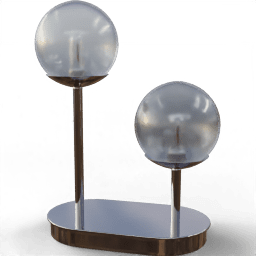 Lamp Table Simrishamn spheres 2shade B