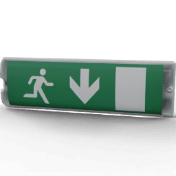 Sign Exit wall infographic C