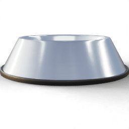 Bowl Dog metallic