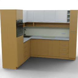 Kitchen Alba L shape