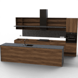Kitchen Chalet island