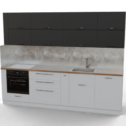 Kitchen Metod one wall