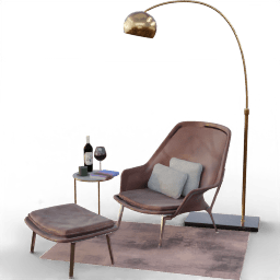 Living room Reading nook armchair
