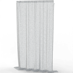 Curtain Sheer Amelia decoratively puddled