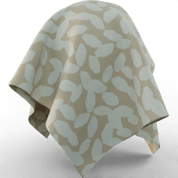 Fabric Bedding pattern rocks
