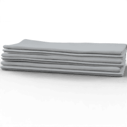 Towel Folded rectangle A stacked