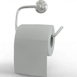 Toilet paper holder Metallic pipe B