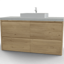 Sink Cabinet Zeba drawers