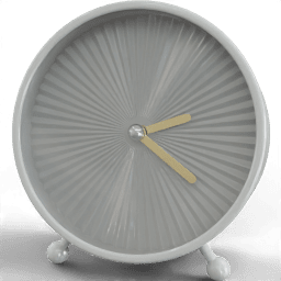 Clock Table cylindrical