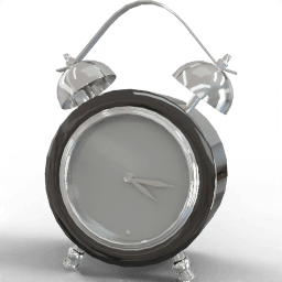Clock Twin bell alarm big