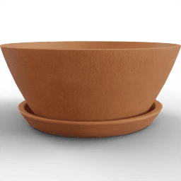 Pot Classic circular clay A