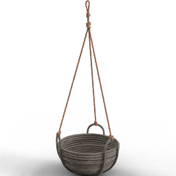 Pot Hanging andi woven rattan